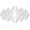 Ekena Millwork Zoe Architectural Grade PVC Ceiling Medallion, 30"W x 20"H x 3"ID x 9 1/4"C x 1"P, Two-Piece CMP30X20ZE2-03000 - alternate 1